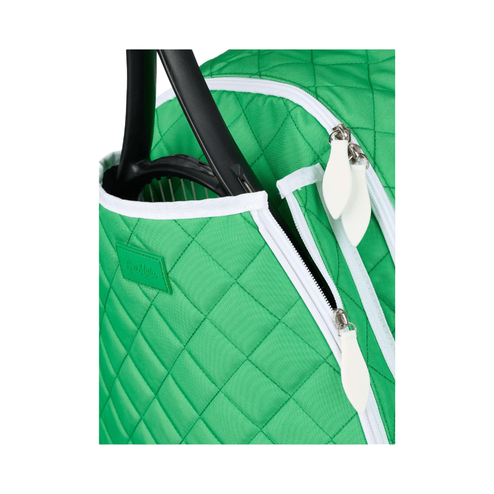 Ame & Lulu Game On Tennis Backpack - Quilted Jade