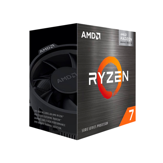AMD Ryzen 7 5700G, 3.80 / 4.60GHz, 16MB L3, 8-Core, AM4, 7nm, 65W