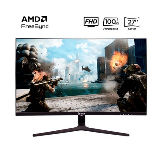 Teros TE-2732S, 27" VA, 100Hz, 1920x1080, Full HD, HDMI, DP, VESA, FREESYNC
